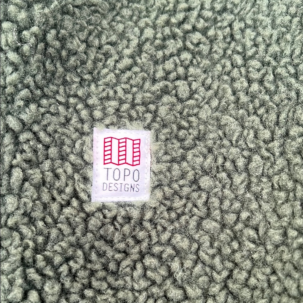 Topo Designs Green Bomber Jacket - Picture 2 of 3